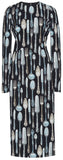 Silver Wear Print Dress