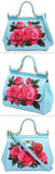 Sicily Roses Printed Tote