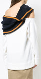 Logo One-Shoulder Jumper
