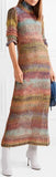 Rainbow Mohair Dress, Multi