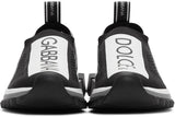 Logo Slip-on Sneakers -Purple, Black, White