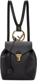 Black Leather Backpack