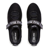 Stretch Fabric Sneakers