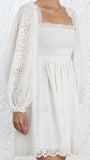 Castile Shirred Flare Dress