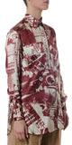Factory Print Silk Blouse