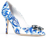 'Bellucci Majolica' Embellished Pumps - DESIGNER INSPIRED FASHIONS