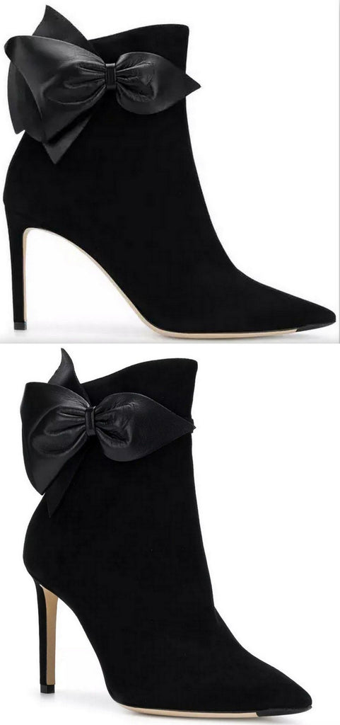 Bow Ankle Boots