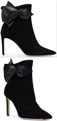Bow Ankle Boots