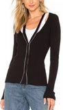 Cut-Out Halter Cardigan