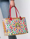 Sicilian Carretto Beatrice Tote Bag