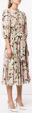 Lily Print Belted Dress