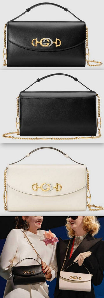 Zumi Smooth Leather Small Shoulder Bag - Black or White | DESIGNER INSPIRED FASHIONS
