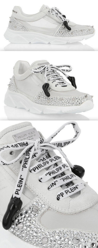 Low-Top Crystal Sneakers | DESIGNER INSPIRED FASHIONS