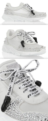 Low-Top Crystal Sneakers | DESIGNER INSPIRED FASHIONS