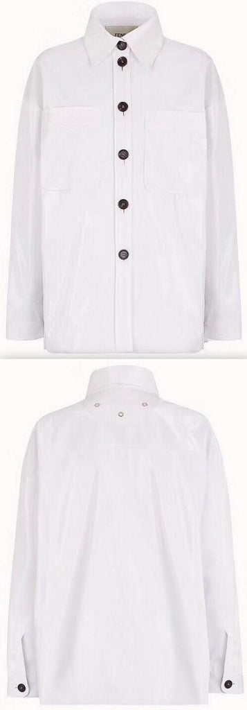 White Nylon Jacket | DESIGNER INSPIRED FASHIONS
