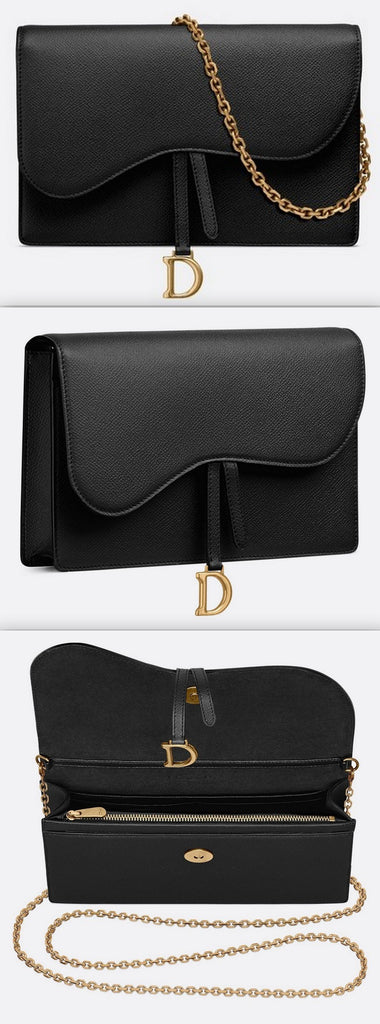 Saddle Calfskin Clutch