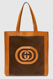 Ophidia Suede Large Tote