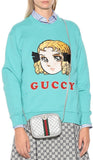 Guccy Embroidered Cotton Sweatshirt