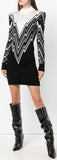 Roll Neck Dress