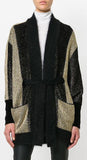 Striped Long Cardigan