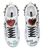 Appliqué Portofino Music Note Sneakers