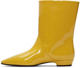 Patent Logo Boots - White, Black or Yellow