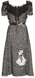 Embellished Buckled Tweed Dress - DESIGNER INSPIRED FASHIONS