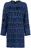 Maxi Knit Sweater, Blue