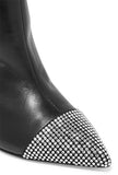Cha Cha 90 Diamante Leather Boots