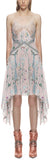 Printed Floral Handkerchief Dress