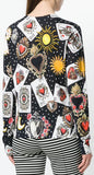 Playing Cards Cardigan