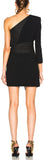 Black One-Shoulder Dress
