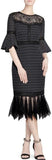 Lace Tassel and Detailed Midi Dress