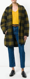 'Gino' Plaid Coat