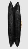 Arli Large Python Top Handle Bag