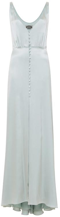 Long Satin Dress