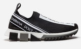 Logo Slip-on Sneakers -Purple, Black, White