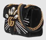 GG Marmont Small Shoulder Bag, Black