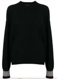 Jumper with Crystals, Black