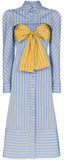 'Silene' Striped Shirt-Dress | DESIGNER INSPIRED FASHIONS