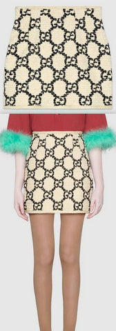 GG Tweed Mini Skirt | DESIGNER INSPIRED FASHIONS