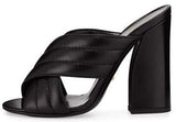'Webby' Crossover Leather Sandals - ( Black, Green, Beige, Red, White ) - DESIGNER INSPIRED FASHIONS