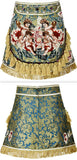 Embellished Fringed Mini Skirt