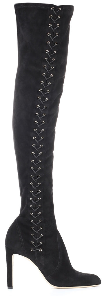 'Marie' 100 Suede Over-the-Knee Boots