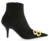 Point Toe Zip Booties