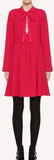 Satin Crepe Dress