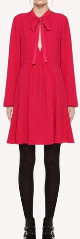 Satin Crepe Dress