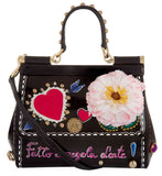 Small Leather Sicily Shoulder Bag