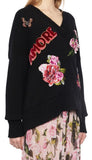 Amore Embroidered Sweater