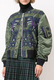 Embroidered Bomber Jacket